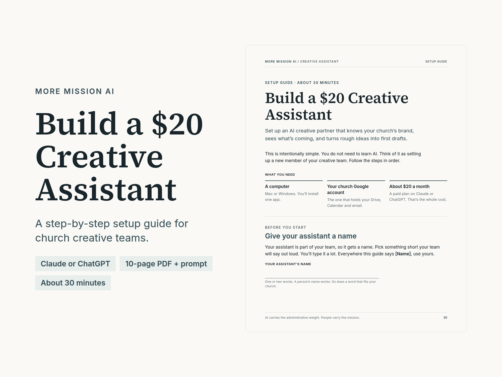 Your Creative Assistant guide preview