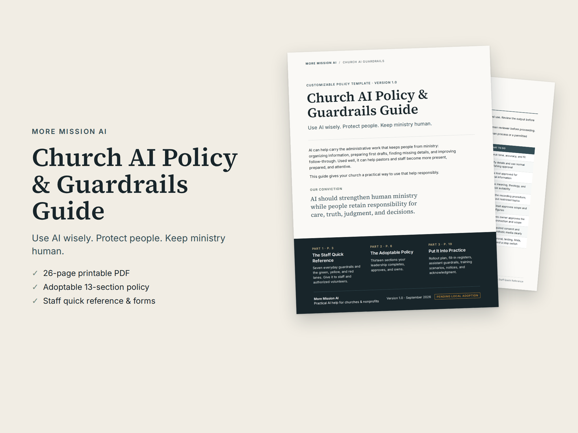 Church AI Guardrails guide preview